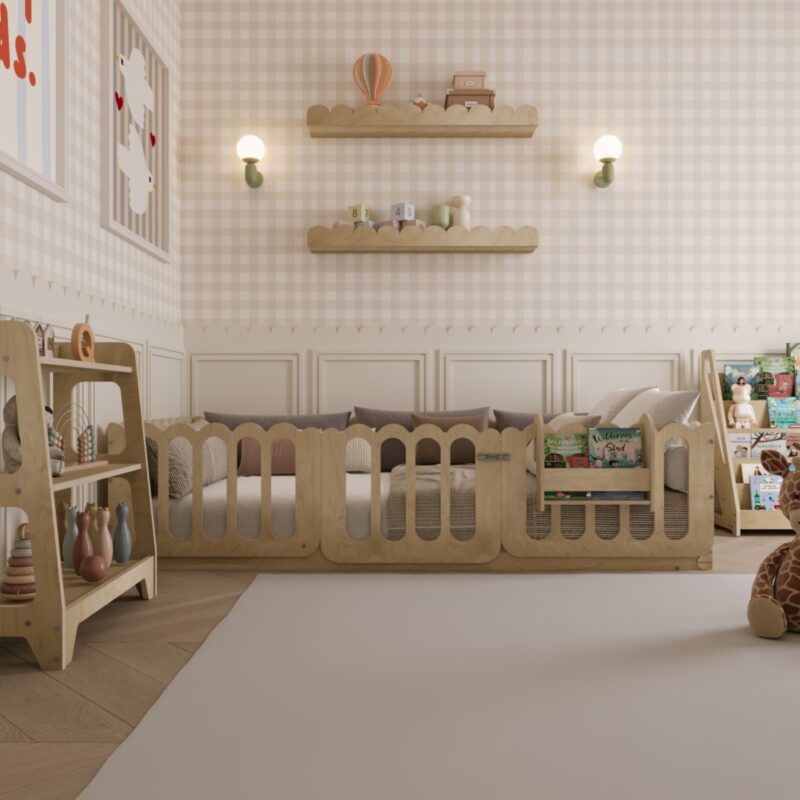 Montessori Bodenbett – Neris Wave
