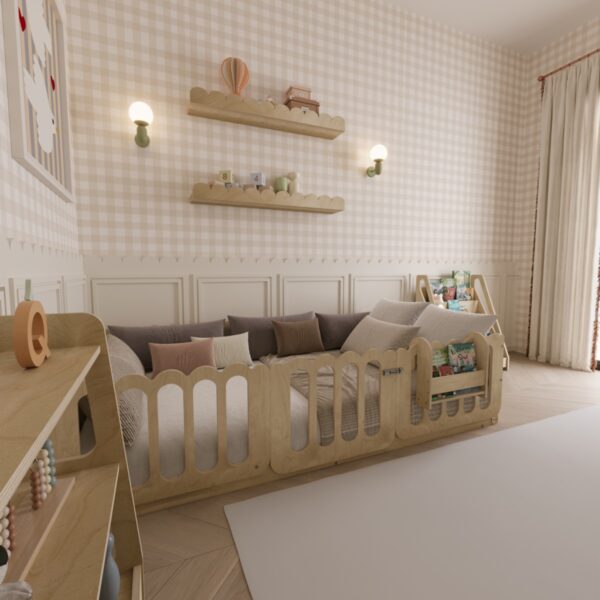 Montessori Bodenbett – Neris Wave (3) - 1