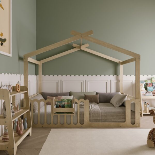 Montessori Hausbett – Malou Wave - 1