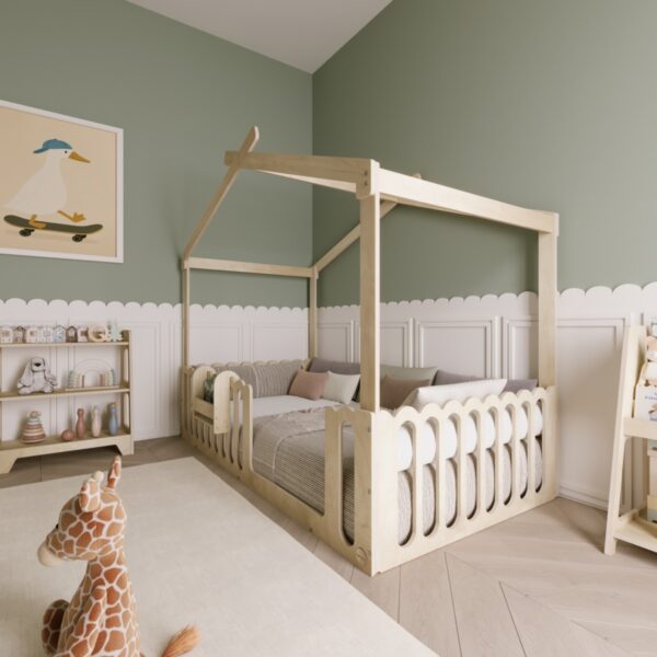 Montessori Hausbett – Malou Wave (2) - 0